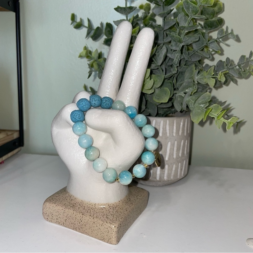 STONE beaded bracelet
